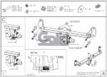 Κοτσαδόρος BMW 3-series kombi 2012- (με βίδες) - Image 3
